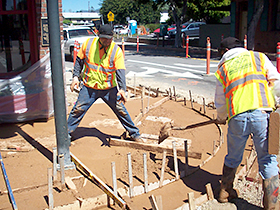 ADA Ramp Construction