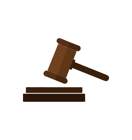 clipart of wooden gavel 