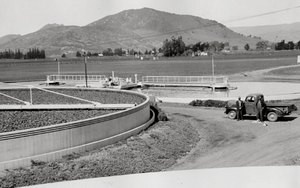 Historical Wastewater Treatment Photo