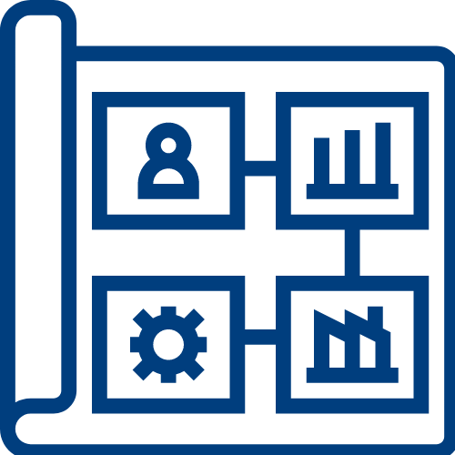 An unrolled plan with various planning elements listed