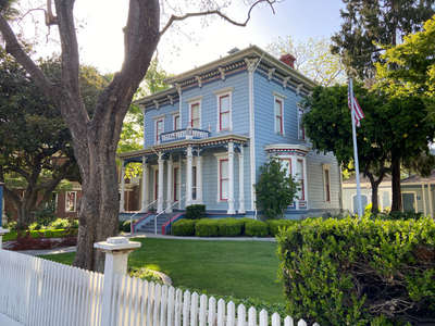 Street view of the Historic Jack House and Gardens