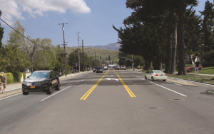 A rendering of Higuera St improvements in San Luis Obispo