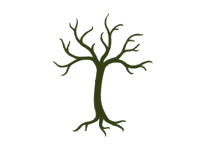 Icon of tree with no leaves