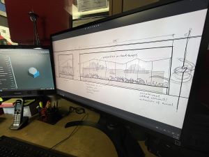 Chorro Mural Plans