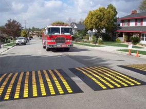 Firetruck on Road