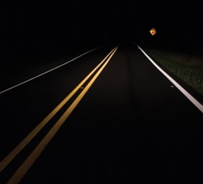 Road in Dark