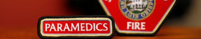 Paramedic patch banner